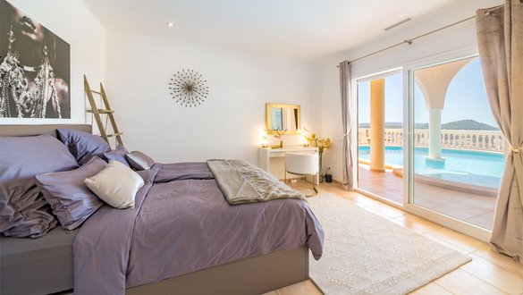 Master bedroom - villa Buena Vista