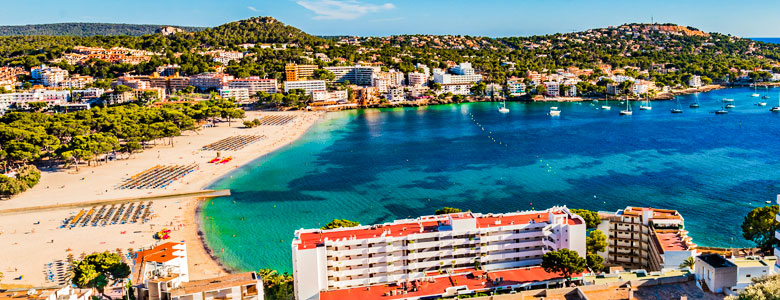 Beach of Santa Ponca, Mallorca Beach of Santa Ponca, Mallorca